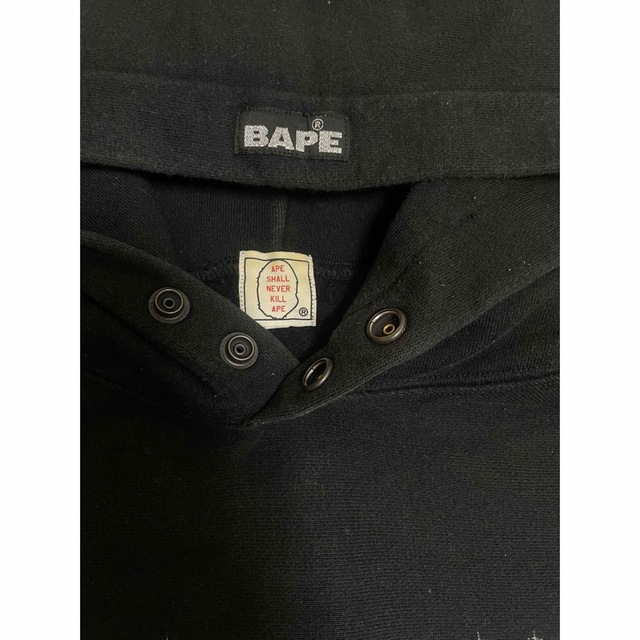 A BATHING APE(アベイシングエイプ)の店舗購入品 A BATHING APE エイプ パーカー フーディー メンズのトップス(パーカー)の商品写真