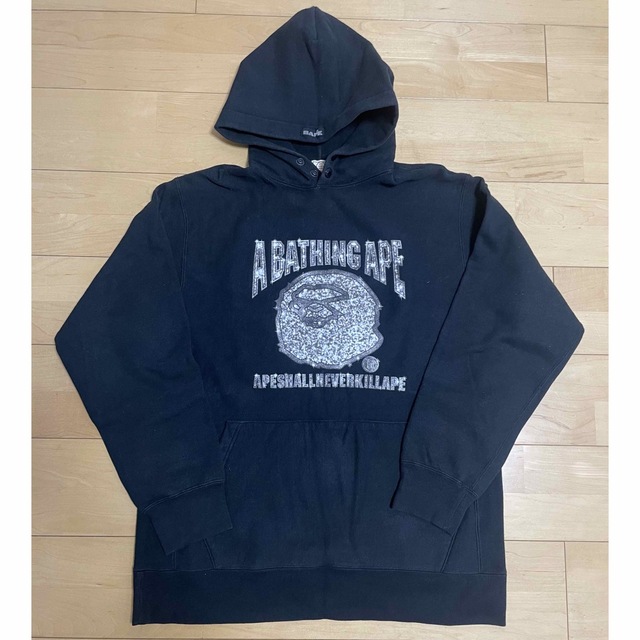 A BATHING APE(アベイシングエイプ)の店舗購入品 A BATHING APE エイプ パーカー フーディー メンズのトップス(パーカー)の商品写真