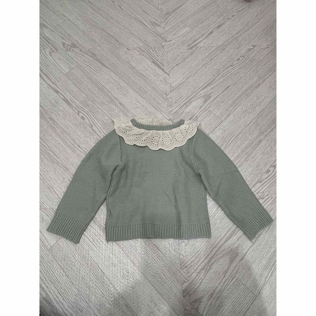 しまむら(シマムラ)の長袖セーター★100 キッズ/ベビー/マタニティのキッズ服女の子用(90cm~)(Tシャツ/カットソー)の商品写真