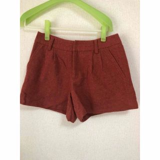 ロペピクニック(Rope' Picnic)の秋冬素材 ショートパンツ 赤 キュロット(ショートパンツ)