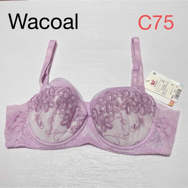 Wacoal(ワコール)のWacoal ワコール ラブエイジング ブラジャー ピンク色 C75 レディースの下着/アンダーウェア(ブラ)の商品写真