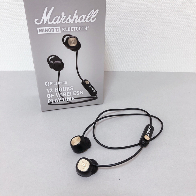 Marshall MINOR Ⅱ Bluetooth ワイヤレス イヤホンのサムネイル