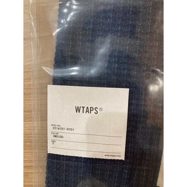 W)taps(ダブルタップス)の21AW / BEANIE 03 / INDIGO メンズの帽子(ニット帽/ビーニー)の商品写真