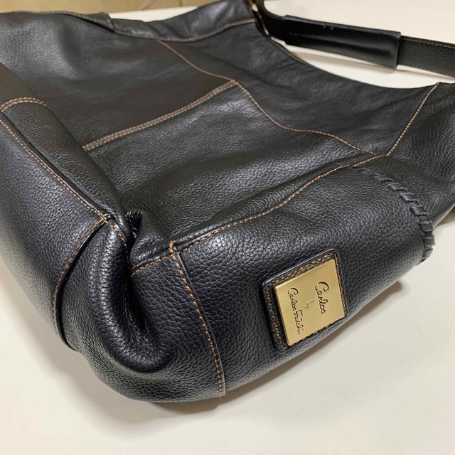 Carlos Falchiカルロスファルチ本革ハンドバッグ メンズのバッグ(その他)の商品写真