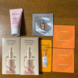 ソルファス(雪花秀)のSulwhasoo,AMORE PACIFIC,LANEIGE,HERAサンプル(サンプル/トライアルキット)