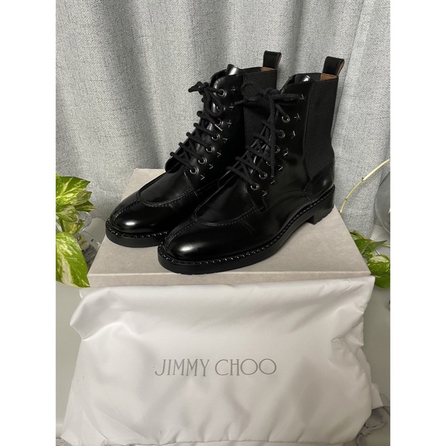 JIMMY CHOO（ジミーチュウ）スタッズブーツ（ブラック）サイズ43