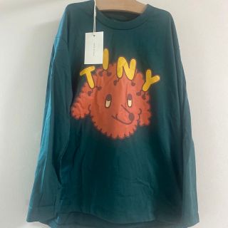 キャラメルベビー&チャイルド(Caramel baby&child )のタイニーコットンズ　TINYCOTTONS 10y☺︎ワンちゃんのロンT(Tシャツ/カットソー)