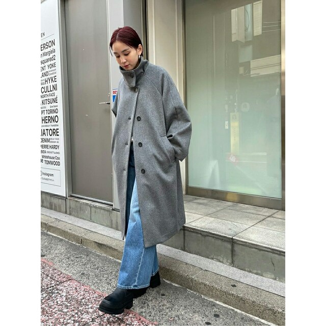 未使用 JOURNAL STANDARD スーパー140スタンドロングコート 36 tdh
