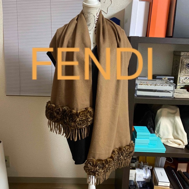 ヒート FENDI カシミア ストール | www.mosquitec.com.br