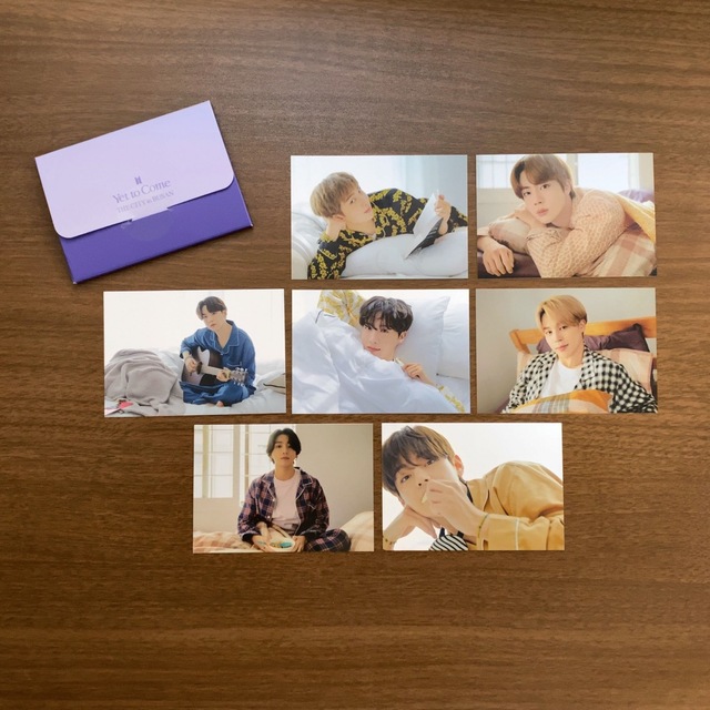 色移り有り BTS 釜山コン Yet to Come ホテル 限定 ポストカード