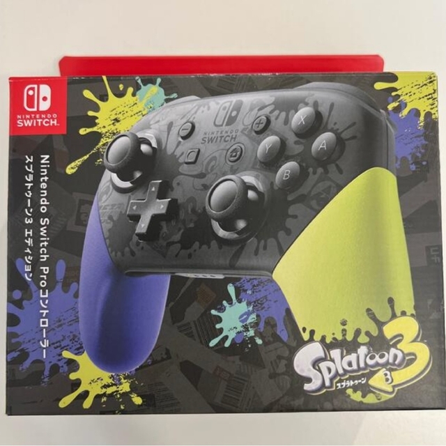 任天堂 スプラトゥーン3 コントローラー スプラ 3 プロコン pro ...