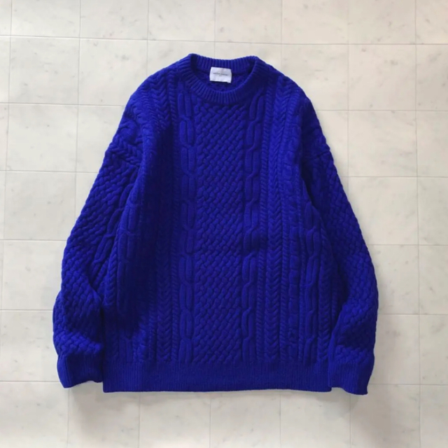 UNITED ARROWS(ユナイテッドアローズ)の【ユナイテッドアローズ】定価24200円♪ ケーブルクルーネックニット！ レディースのトップス(ニット/セーター)の商品写真