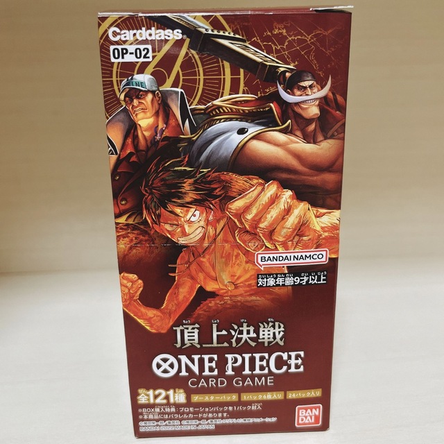 新品・未開封】ONE PIECE ワンピース カードゲーム 頂上決戦 1BOX-