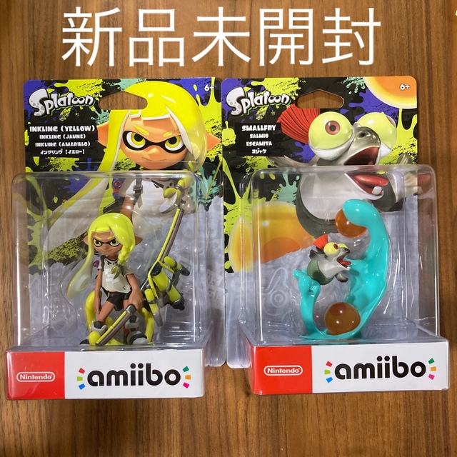 任天堂　amiibo スプラトゥーン3 コジャケ　イエロー