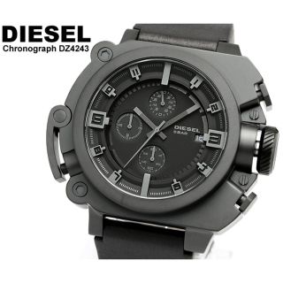 ディーゼル(DIESEL)の【SAKURA様 ご専用】DIESEL 腕時計 生産終了モデル 黒 クロノグラフ(腕時計(アナログ))