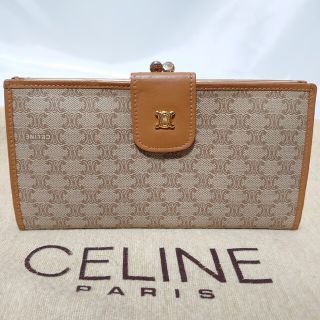 美品 ヴィンテージ CELINE マカダム柄 長財布