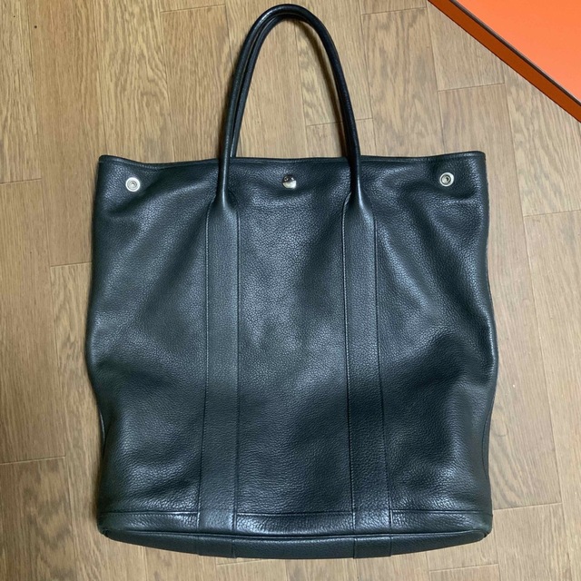 エルメス　HERMES キャンバス　ガーデンファイル　トートバッグ　人気品