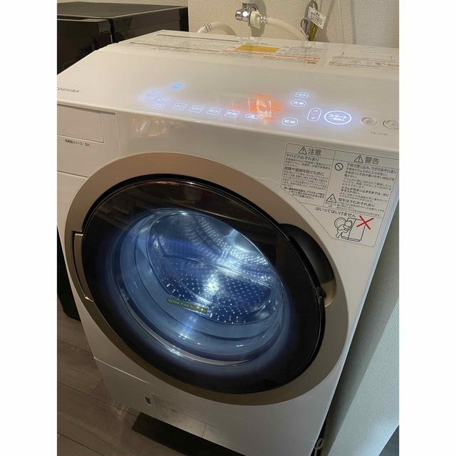 TOSHIBA ドラム式洗濯機　TW-117X6L 東芝