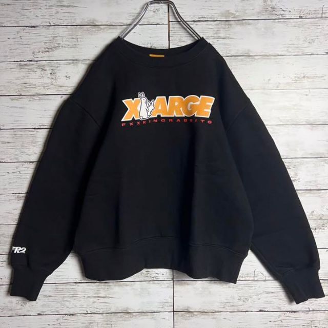 【話題のコラボ】FR2×XLARGE スウェット トレーナー 希少最高デザイン