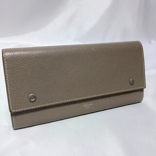 セリーヌ(celine)のCELINE ラージフラップ マルチファンクション レザー(財布)