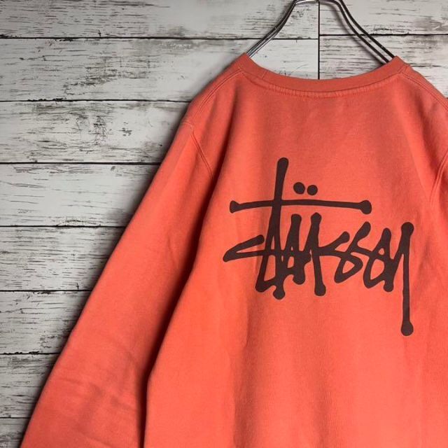 STUSSY - 【USA製】Stussy バックプリント 両面ロゴ 大人気入手困難 ...