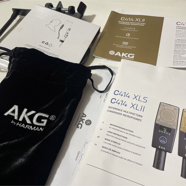 AKG C414 XLⅡ コンデンサーマイク C414 XL2 3