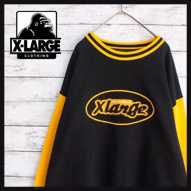 XLARGE - 【ばんばんざいみゆ着用】 XLARGE 即完売モデル パイル地 スウェット 美品の通販 by ピーナッツ｜エクストララージならラクマ