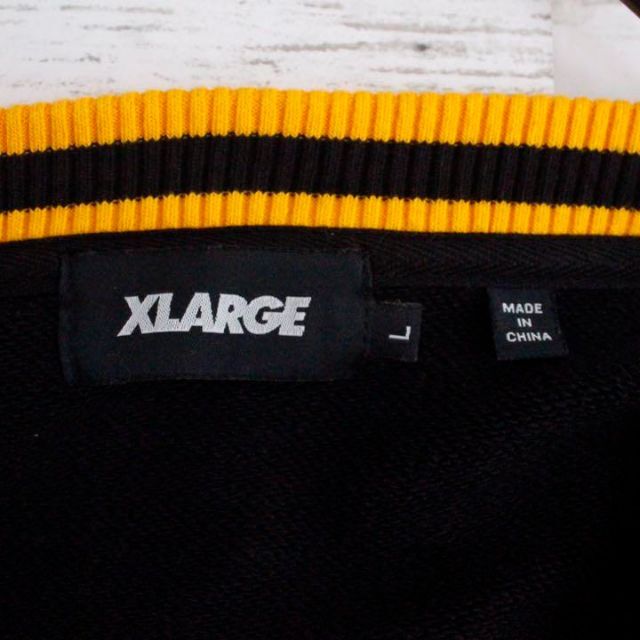 【ばんばんざいみゆ着用】 XLARGE 即完売モデル パイル地 スウェット 美品