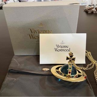 ヴィヴィアンウエストウッド(Vivienne Westwood)の1/3まで値下げ！ヴィヴィアンジャイアントオーブネックレス購入証明書付(ネックレス)