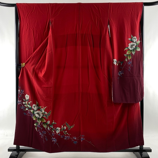 振袖 秀品 身丈158.5cm 裄丈66cm 正絹 【中古】 レディースの水着/浴衣(着物)の商品写真