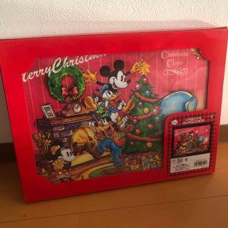 ディズニー(Disney)のクリスマスツリー　パネル　LED付　ライティングピクチャー(絵画/タペストリー)