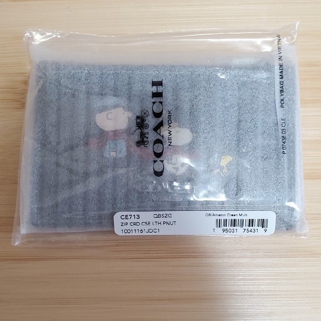 COACH - スヌーピー PEANUTS コーチ COACH カードケース コインケース