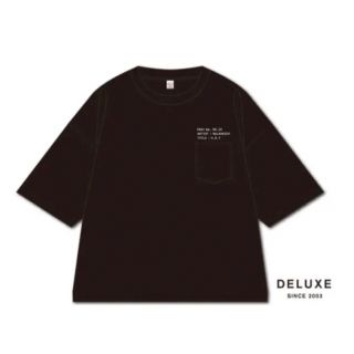 デラックス(DELUXE)のNulbarich × deluxe Tシャツ ブラック M 半袖 ワイド(Tシャツ/カットソー(半袖/袖なし))