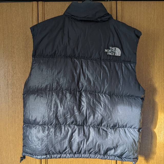 North Face  メンズベスト　L size   ブラック　ブルー