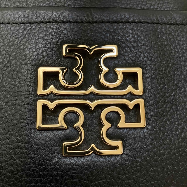 Tory Burch(トリーバーチ)の☆美品☆ トリーバーチ リュック バックパック オールレザー 黒 A4可 レディースのバッグ(リュック/バックパック)の商品写真