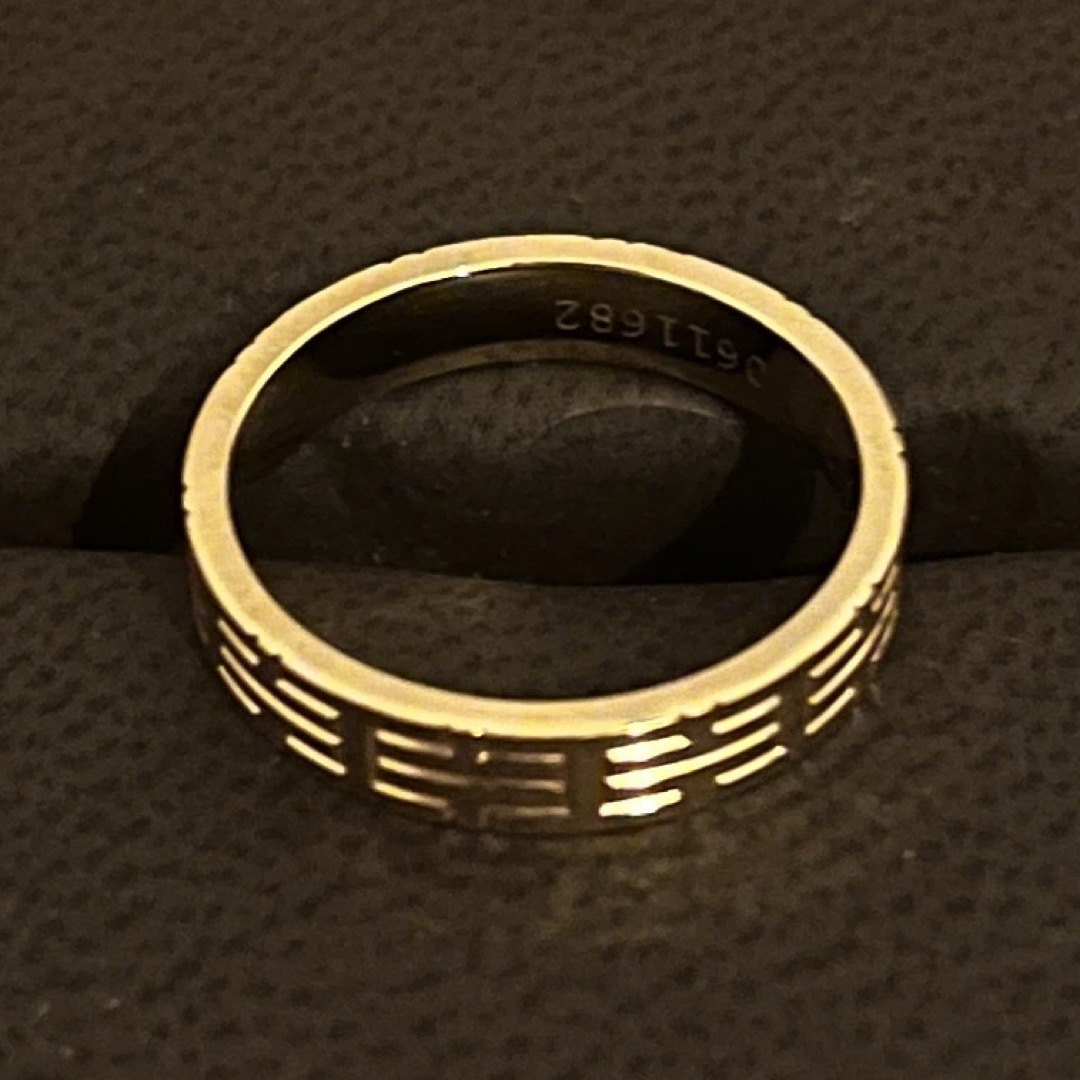 Hermes(エルメス)のHERMES キリム リング イエローゴールド 50  レディースのアクセサリー(リング(指輪))の商品写真