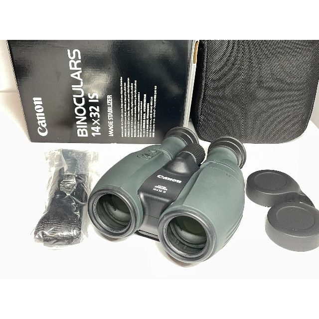 極上品 キヤノン BINOCULARS 14×32 IS 14倍双眼鏡