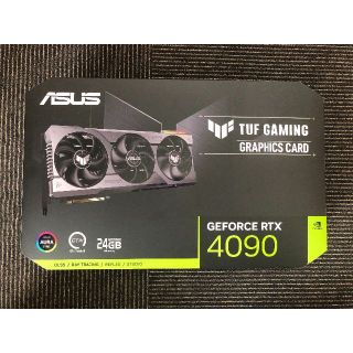 エイスース(ASUS)の新品未開封品　TUF-RTX4090-24G-GAMING(PCパーツ)