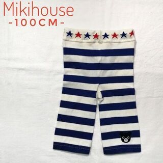 ミキハウス(mikihouse)の✨早いもの勝ち✨ミキハウス　ストレッチパンツ　Bくんデザイン　100cm(パンツ/スパッツ)