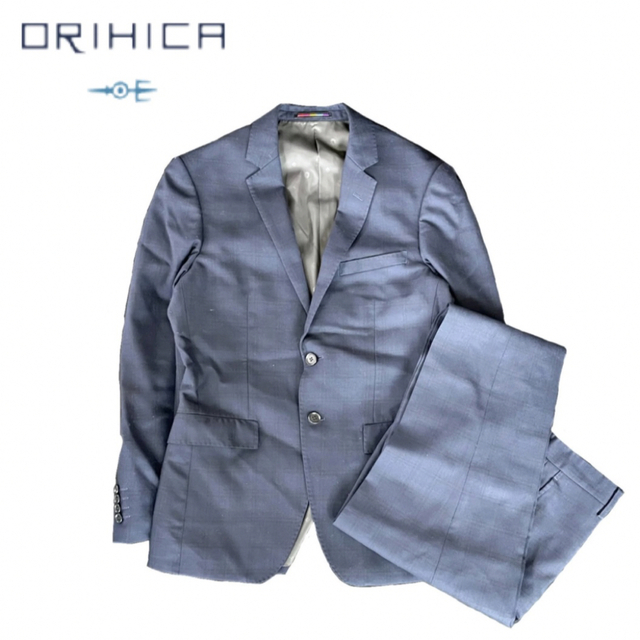 ORIHICA オリヒカ スーツ セットアップ ジャケット パンツ チェック