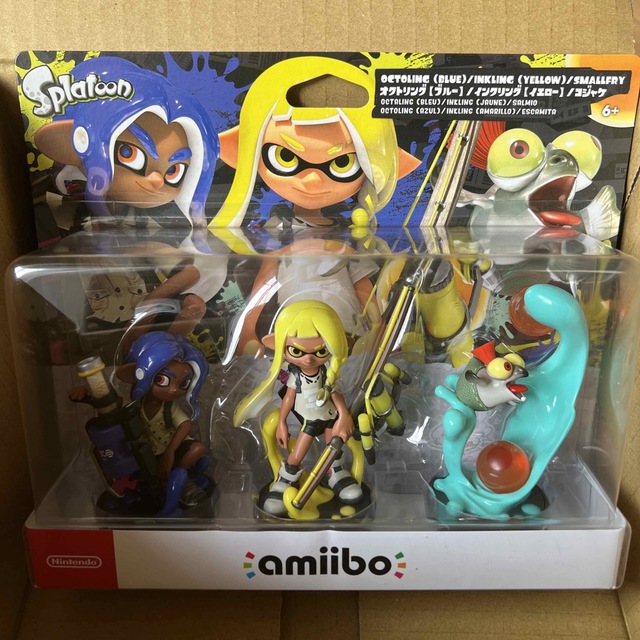 Nintendo Switch(ニンテンドースイッチ)のスプラトゥーン3（Splatoon3） amiibo トリプルセット エンタメ/ホビーのフィギュア(ゲームキャラクター)の商品写真