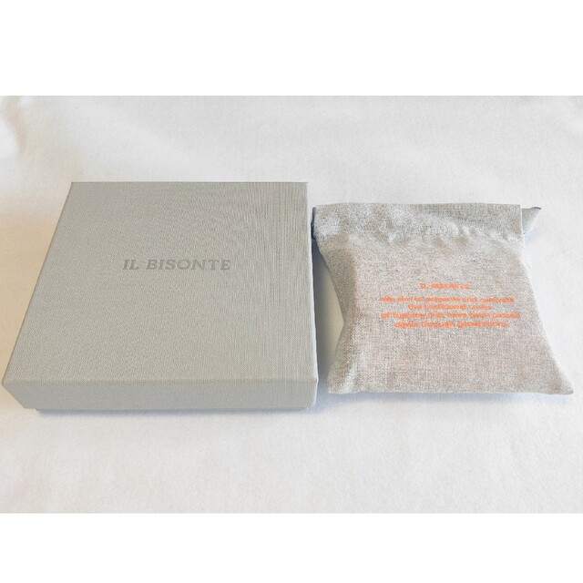 IL BISONTE(イルビゾンテ)の【新品】 イルビゾンテ 二つ折り財布 コンパクト ベビーピンク【ブランド箱付き】 レディースのファッション小物(財布)の商品写真