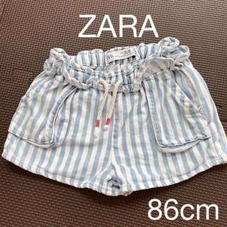 ザラキッズ(ZARA KIDS)の【ZARA】ショートパンツ キッズ 86cm(パンツ/スパッツ)
