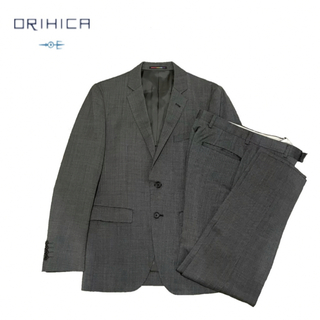 オリヒカ(ORIHICA)の【美品】 ORIHICA オリヒカ スーツ ジャケット パンツ 長袖 グレー(セットアップ)