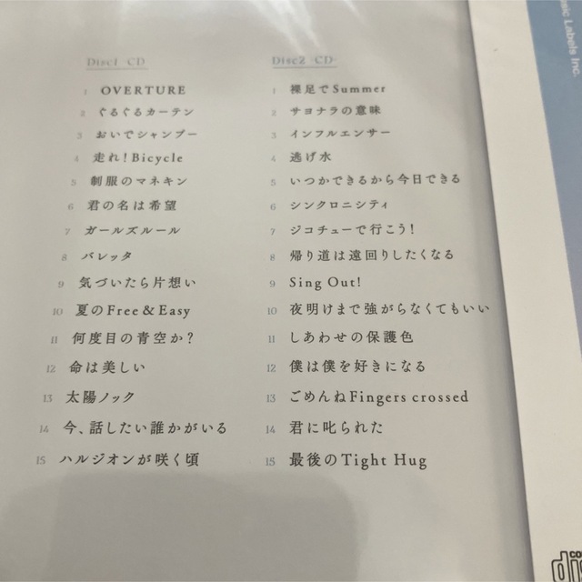 乃木坂46(ノギザカフォーティーシックス)のTime flies   通常盤　新品未開封　乃木坂46　ベスト　CD2枚組 エンタメ/ホビーのCD(ポップス/ロック(邦楽))の商品写真