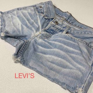 リーバイス(Levi's)のリーバイス デニム ショートパンツ シンプルかわいい(ショートパンツ)