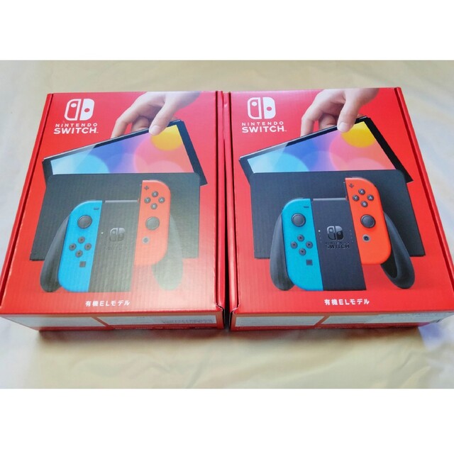 新品未使用 Nintendo Switch 有機EL 2台セット - www.sorbillomenu.com