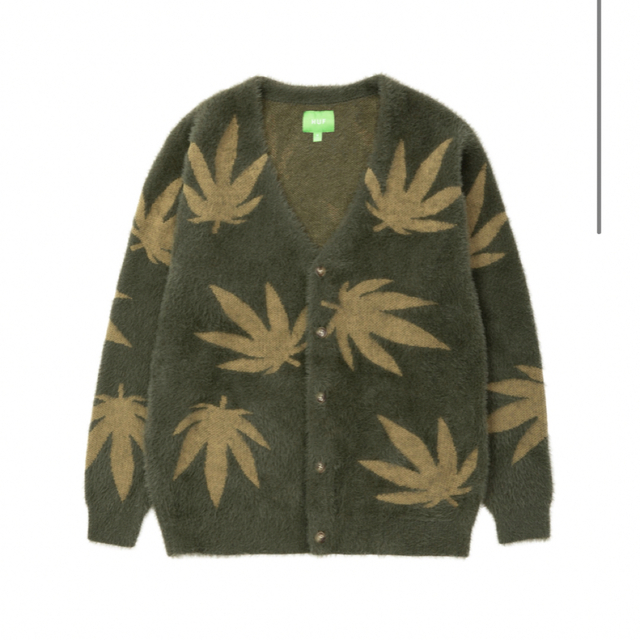 HUF(ハフ)の【HUF】HUF PLANTLIFE CARDIGAN メンズのトップス(カーディガン)の商品写真