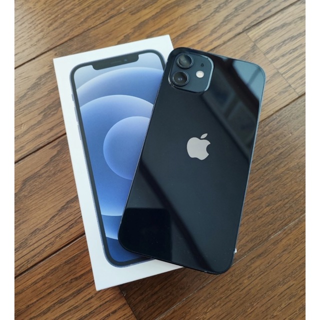 魅力的な価格 iPhone - iPhone12 64 ロック解除済 ブラック 100% 保証有り スマートフォン本体