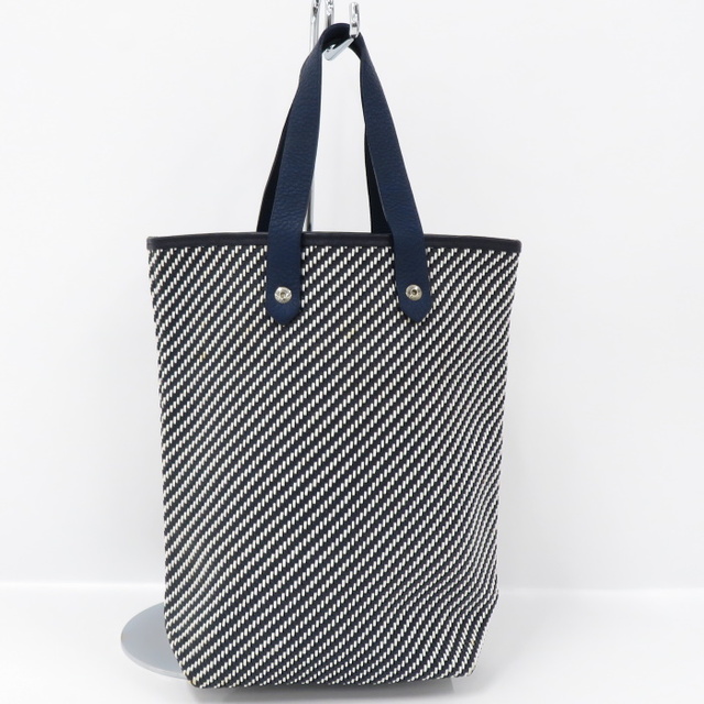 HERMES アメダバPM トートバッグ レザー ポリエステル 編み込み-